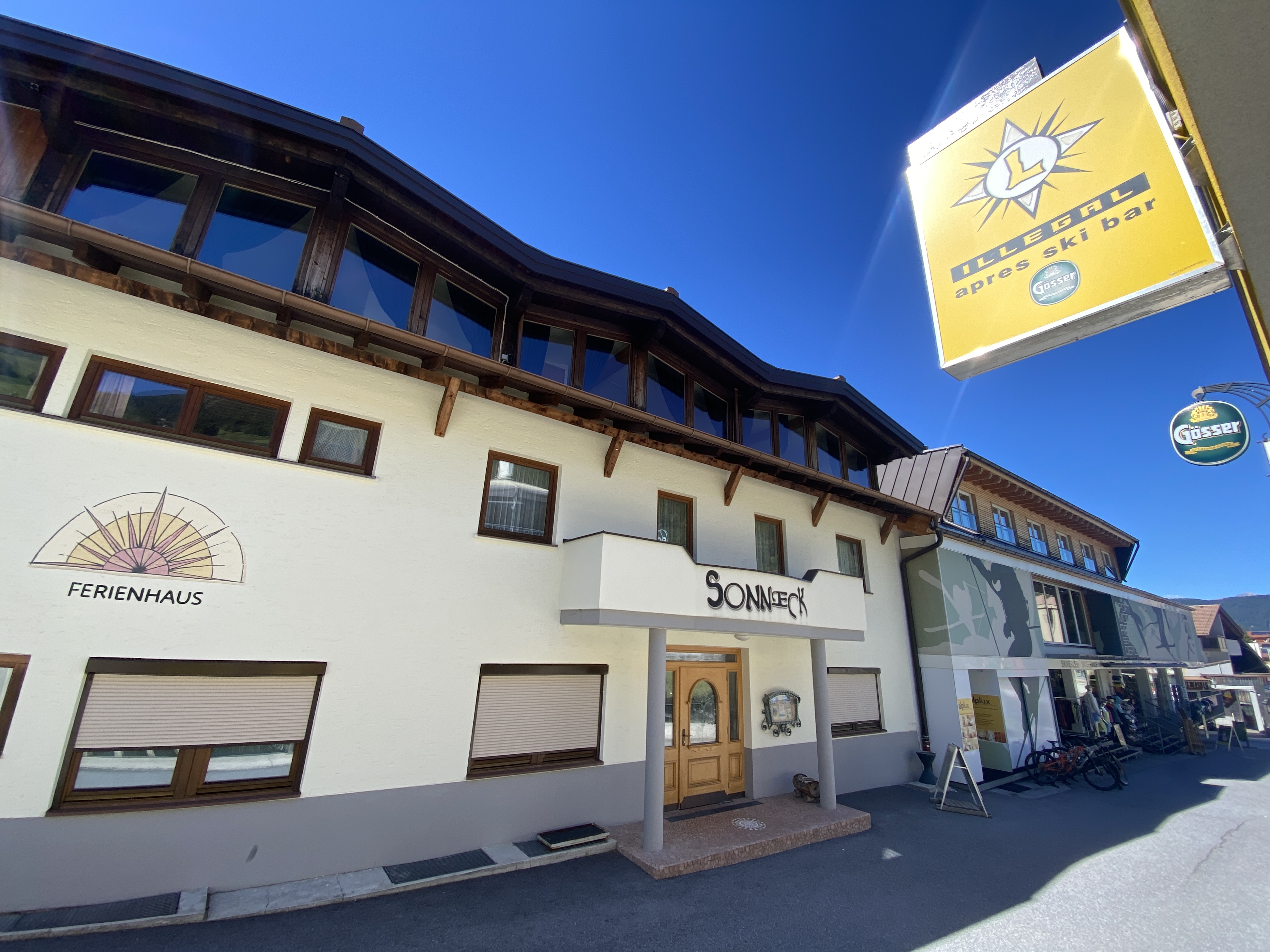 Anreise nach Jerzens zum Haus Sonneck und Sport Lentsch
