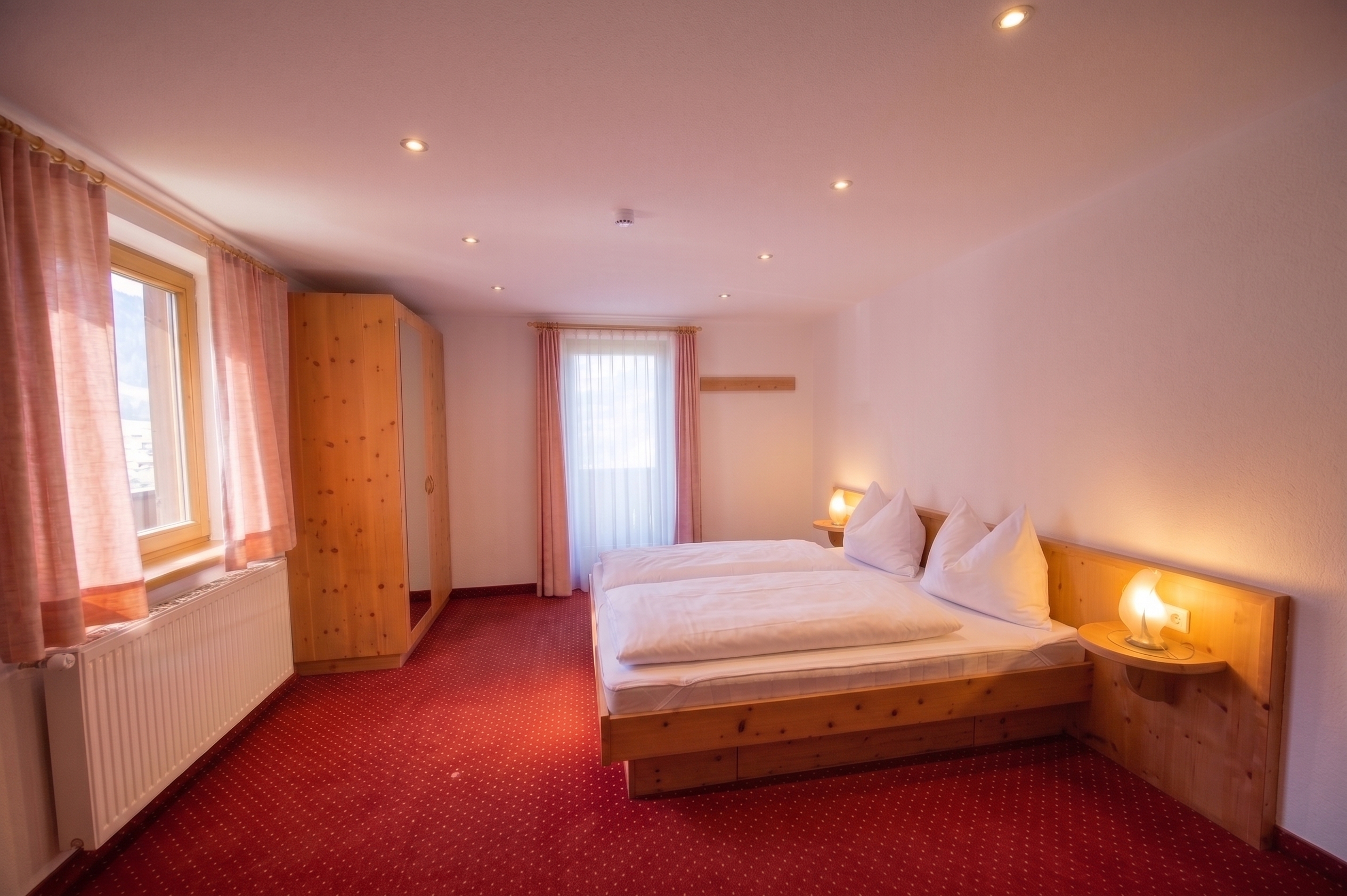 Ruhiges Zimmer im Ferienhaus Haus Sonneck für Pitztal Urlaub